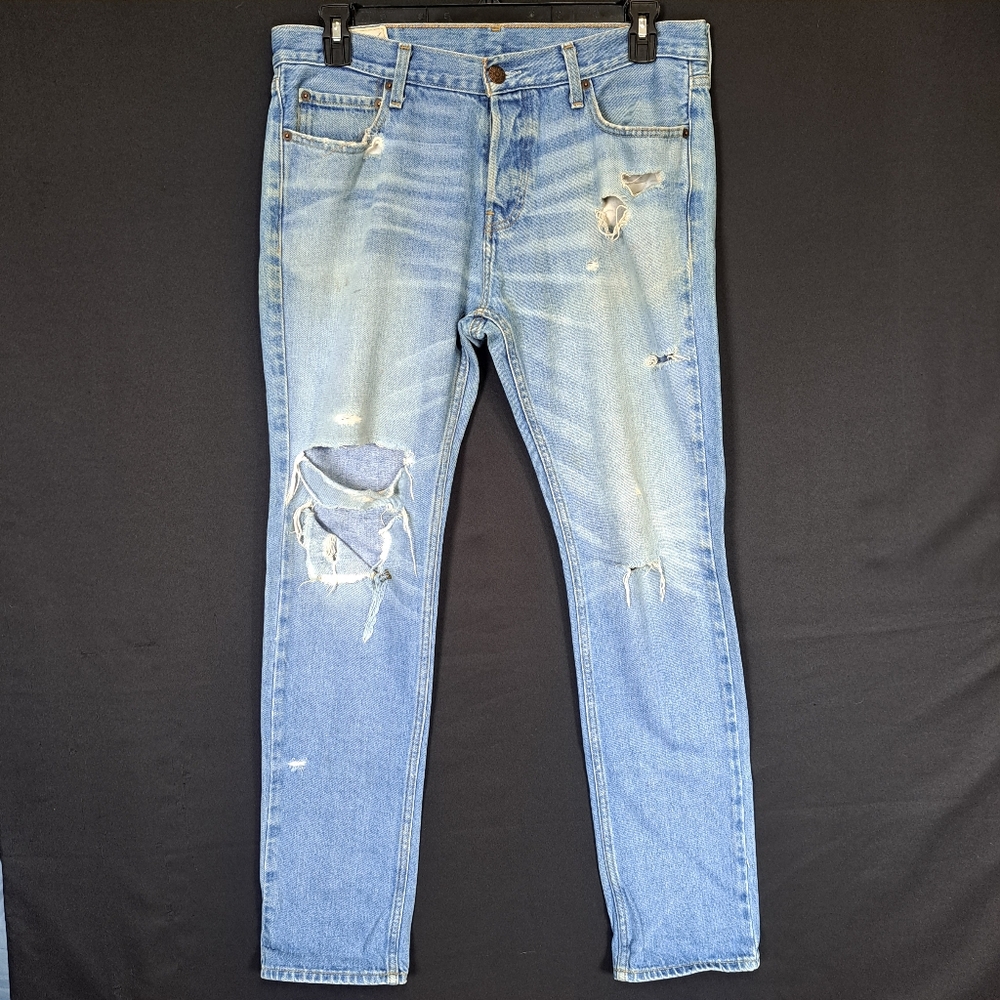 Hollister Distressed Jeans Mens Sz 34Wx32L